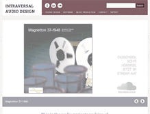 Tablet Screenshot of intraversal.de
